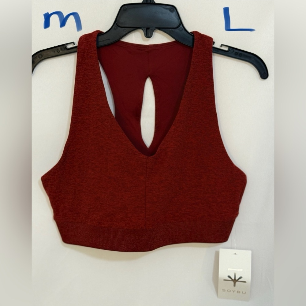 Soybu Red Sports Bra